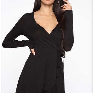 Fashion Nova Black Mini Dress